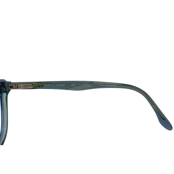BCBGMAXAZRIA Darby Teal Laminate Kids Size 47-16-125 Eyeglasses FRAMES-VERY GOOD - Picture 9 of 12